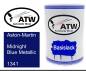 Preview: Aston-Martin, Midnight Blue Metallic, 1341: 500ml Lackdose, von ATW Autoteile West.